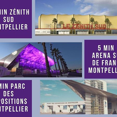 T2 Cubano Montpellier Parking Proche Plages Exterior foto